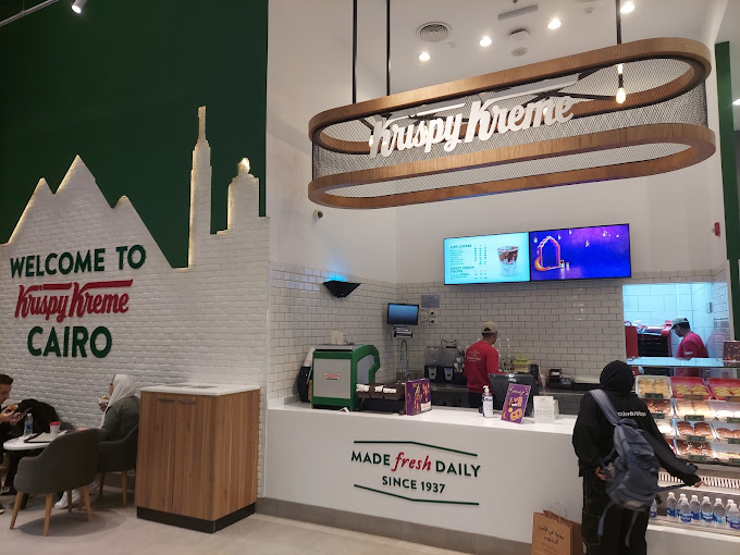 مشروع كريسبي كريم (Crispy Kreme) – مجموعة أمريكانا فرع مول العرب